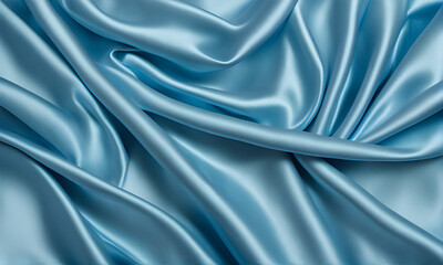 blue silk background