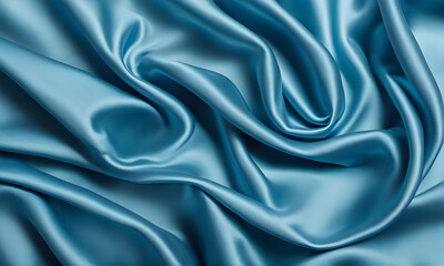blue silk background