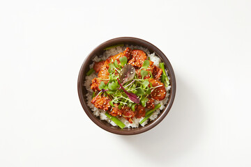 Spicy Stir-fried Pork with Rice