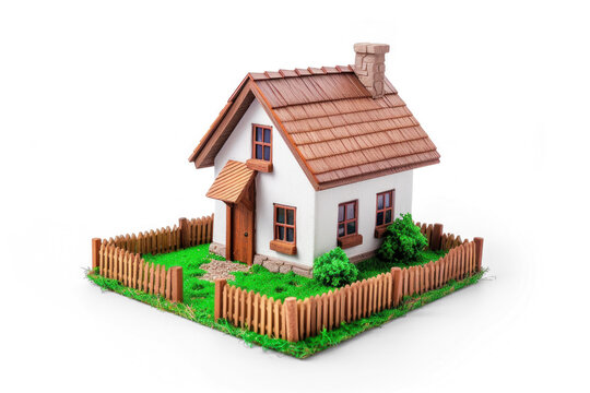 small house on transparency background PNG
