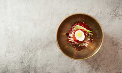 Spicy Buckwheat Noodles with Vegetables	