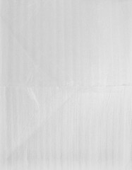 White foam board. Synthetic texture background. Detail of plastic material.