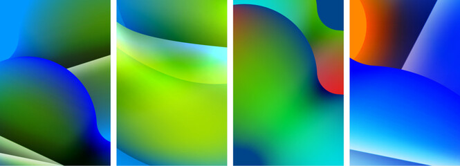 Abstract colors. Abstract backgrounds for wallpaper, business card, cover, poster, banner, brochure, header, website