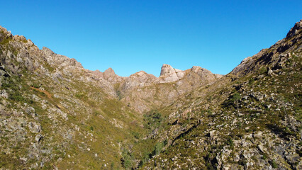 landscape in the mountains