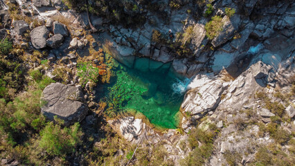 waterfall from above 