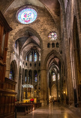 interior of cathedral