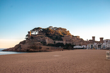 castle on the beach