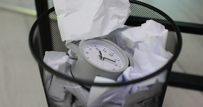 Time and the employee rejects new ideas with many of paperwork