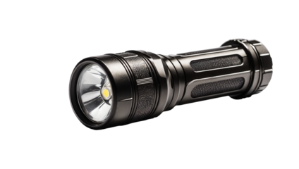 flashlight isolated on white background