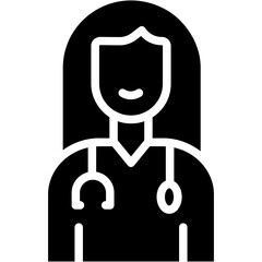 Female dentist design 