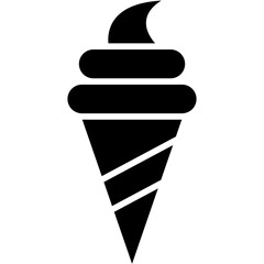 ice cream vector icon design for web and business