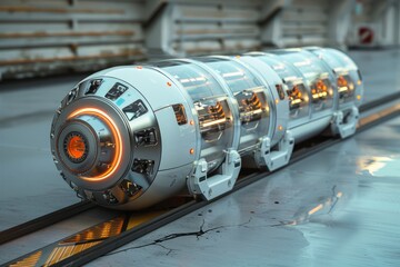 Hyperloop Transportation Envision a high speed transportation system that propels pods through vacuum tubes at near supersonic speeds