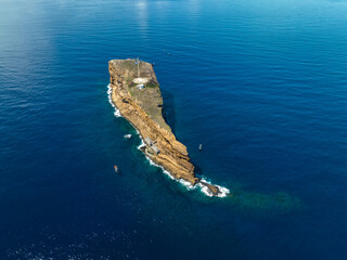 Hon Hai is Vietnam's base point A6 at sea, in Phu Quy island district, Binh Thuan province, Viet Nam 