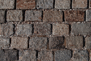 Grey stone pavement background
