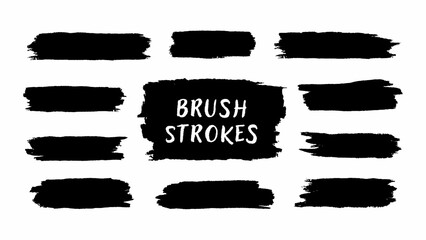 Animated Brush Stroke & paintbrush Overlays
