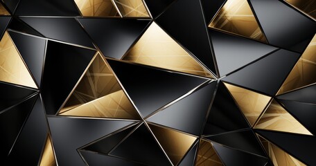 elegant glitter geometric pattern background