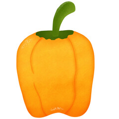 pumpkin isolated on white background