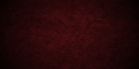 Red vintage grunge texture and Old wall texture. modern backdrop limestone concrete cement black red background. abstract dark red color blank dirty surface design are light gradient background.