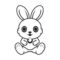 cartoon cute bunny