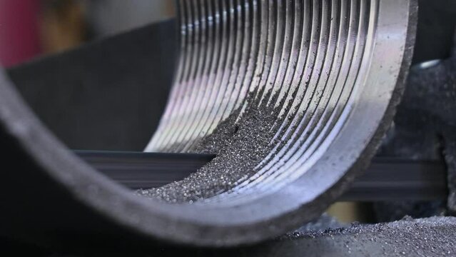 Engineering Precision: Chop Band Saw in Actio