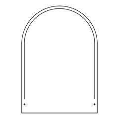 Monoline Arch Frame