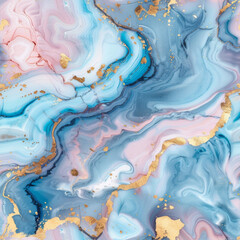 a pastel marble stone texture pattern in the style of cool colors and a splash of gold, background...