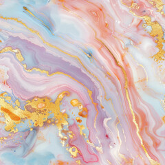 a pastel marble stone texture pattern in the style of opal with a splash of gold, background hd 16k...