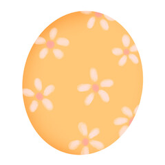 orange easter egg