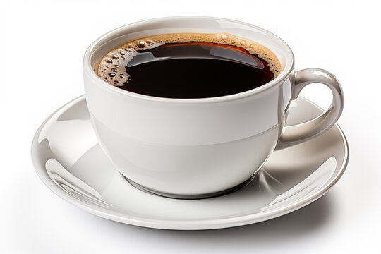 Coffee isolated on white background.