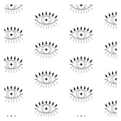 Eye Seamless Pattern