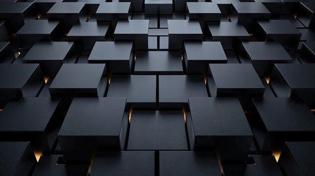 Abstract dark black geometric shape backgrounds