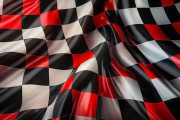 Banner, race flag background, checkered flag, car racing sport, checkerboard