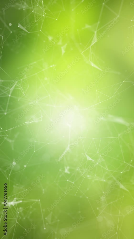 Canvas Prints green environmental seamless loop vertical background.