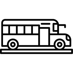 School Bus Icon