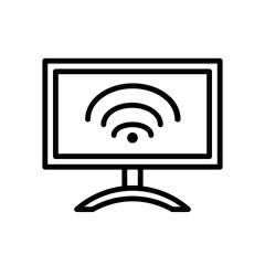 network tv icon line