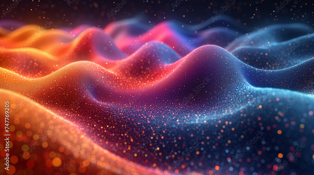 Canvas Prints background with space