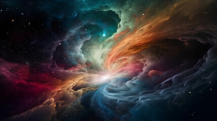 SPACE COLORFUL  GALAXY BACKGROUND