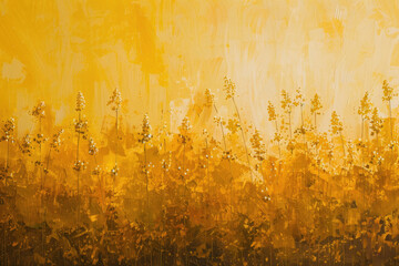 Rapeseed Bathed in Sunlight