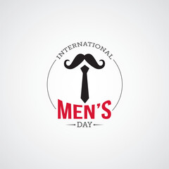 International Men's day vector illustration. International Men's day themes design concept with flat style vector illustration. Suitable for greeting card, poster and banner.