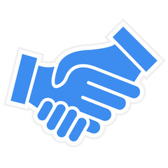 Handshake Icon Style