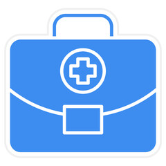 Obraz premium First Aid Icon Style