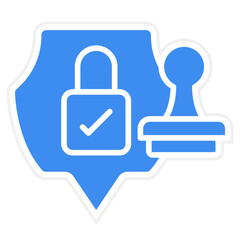 Privacy Legislation Icon Style