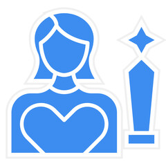 Obraz premium Actress Icon Style