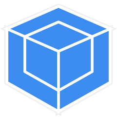 3D Modeling Icon Style