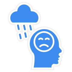 Depression Icon Style