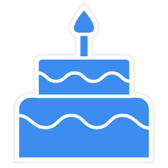 Cake Icon Style