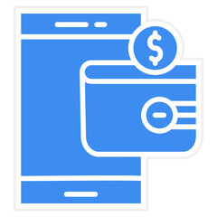 Digital Wallet Icon Style