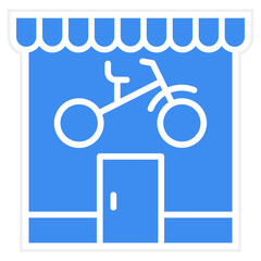 Bike Shop Icon Style
