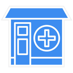 Medical Store Icon Style