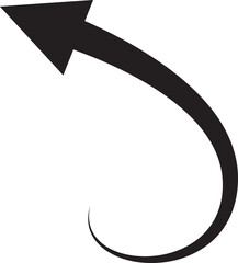 Curved Arrow Symbol